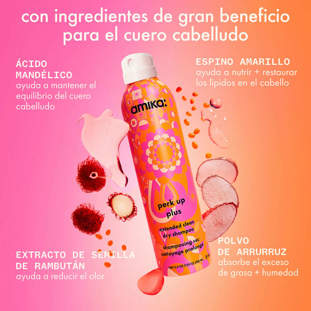 PERK UP PLUS EXTENDED CLEAN DRY SHAMPOO (CHAMP&Uacute; EN SECO)